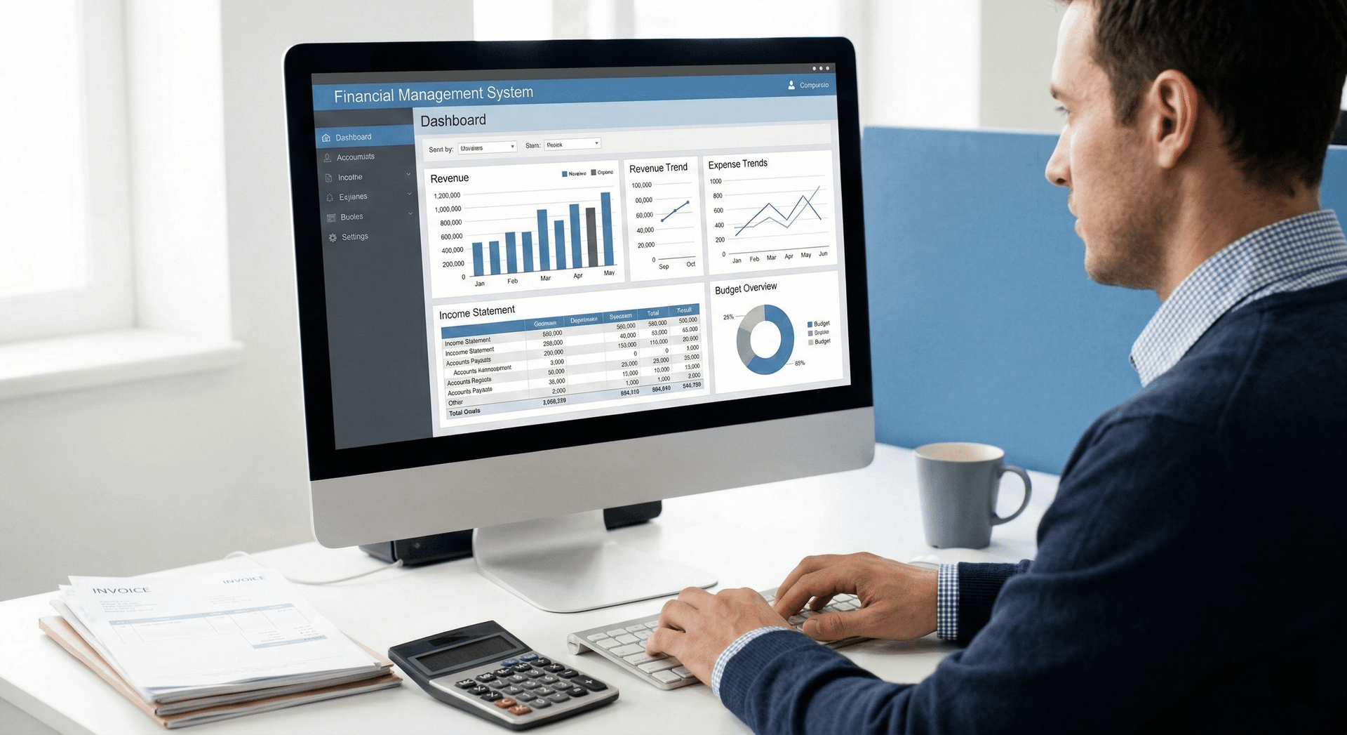 SIM Keuangan - Tangkapan Layar Proyek